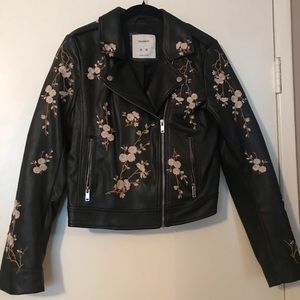 Pull&Bear Faux Leather Jacket